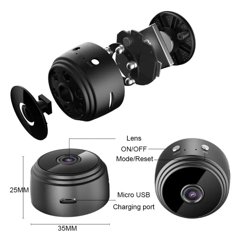 A9 Mini WIFI Wireless IP Security Camera